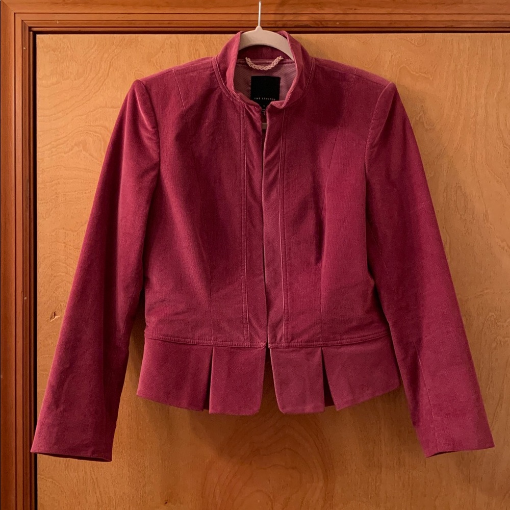 The Limited Women's Blazer in Deep Pink